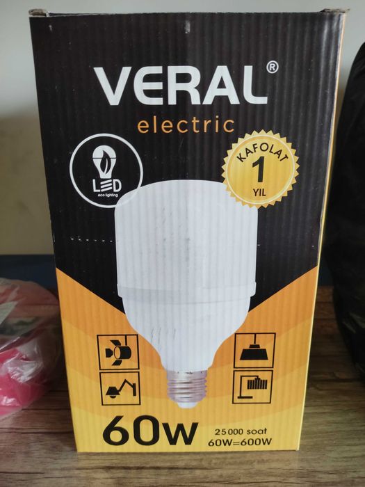 Lampochkalar va chiroqlar optom sotiladi uzoq joyga pochta xizmati