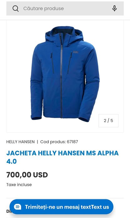 Geaca tehnică Helly Hansen, jacheta profi Helly Tech 10K, munte, trekking, oraș, mărimea L/XL ptr bărbați