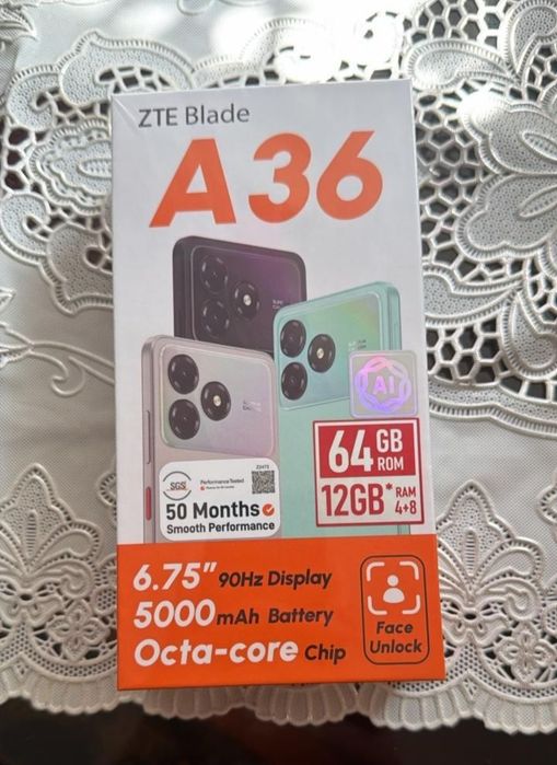 Новый ZTE blade A36