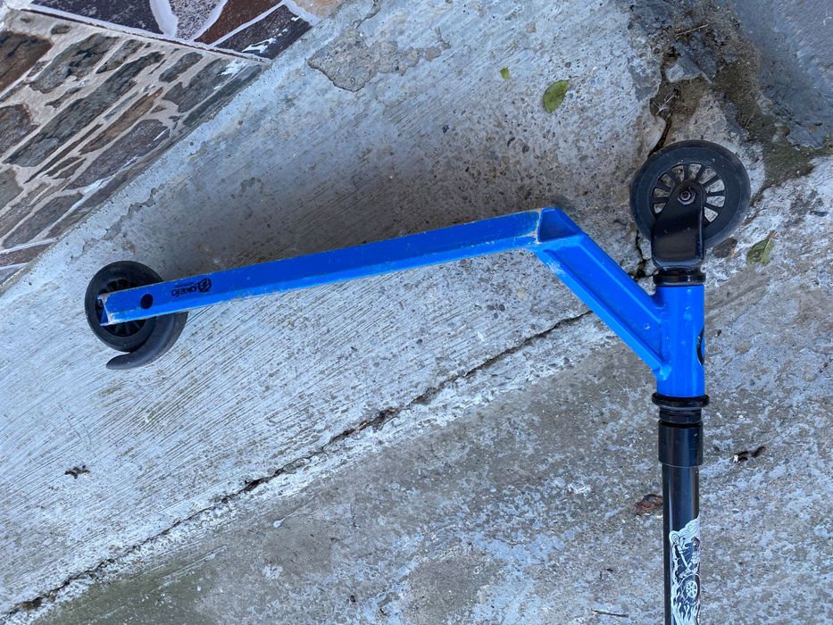 Trotineta, scaun copil