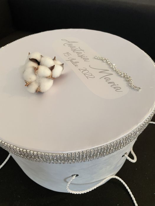 Trusou botez personalizat / Lumanare botez / Cutie botez personalizata