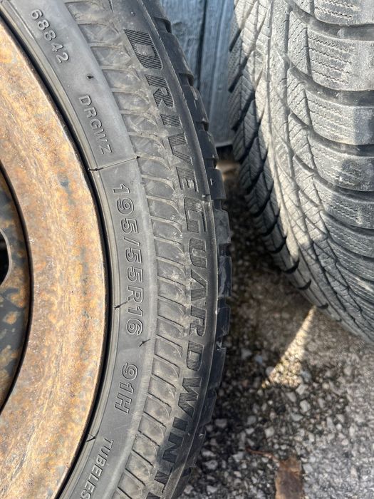 Железни джанти с гуми за BMW