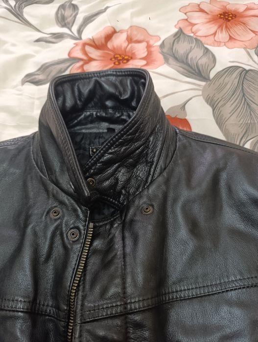 Кожаная куртка мужская