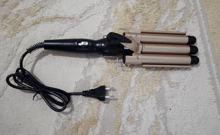 плойка трехволновая