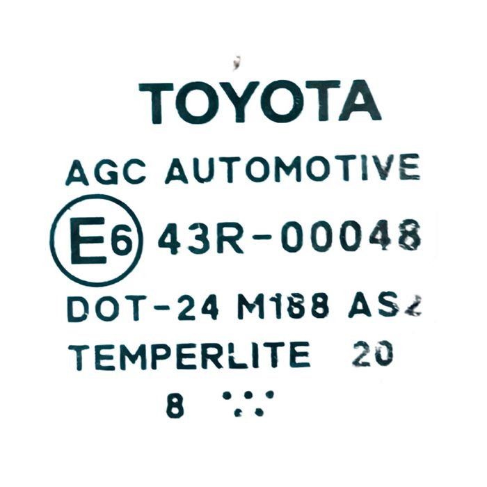 Geam fix stanga spate TOYOTA YARIS _P9_ 2005 -> E643R00048