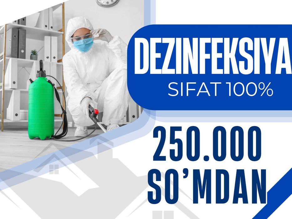 Dezenfeksiya Дезинфекция dezinfeksiya клоп klapa tarakan тараканы