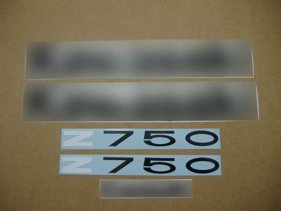 Стикери Kawasaki Z750 2004г-2012г лепенки комплект кавазаки z 750 750s
