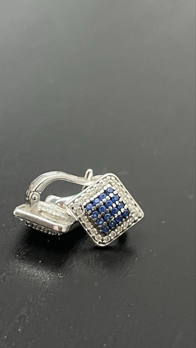 Серьги серебро, 925 проба