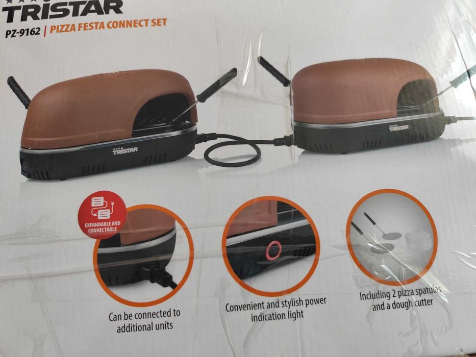 Set de doua  mini cuptoare  de pizza