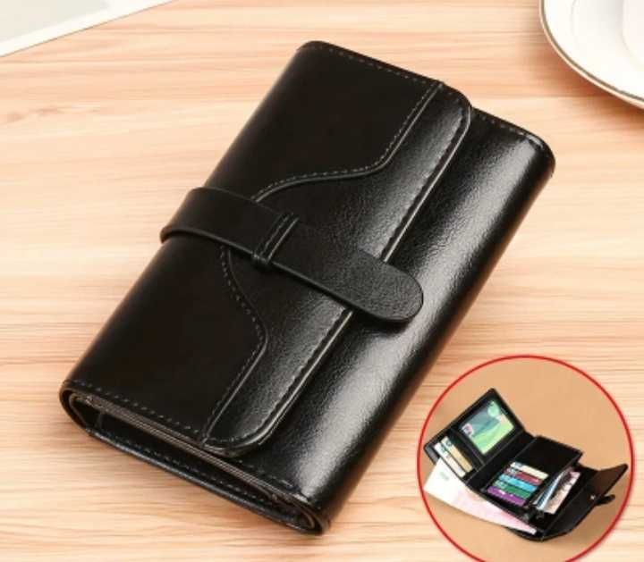 Дамски портфейли. Естественна кожа.