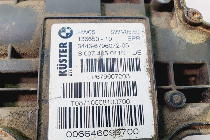 Sistem frana de mana electrica 3443-6796072-03 BMW X6 E71/E72  [din 2008 pana  2012] seria