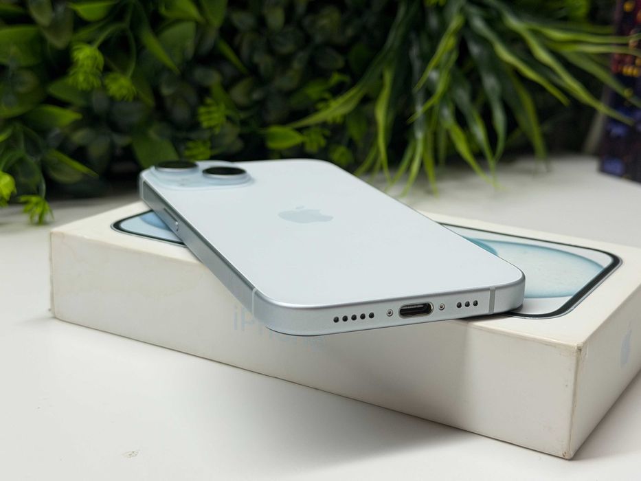 ! Като НоВо ! iPhone 15 128GB 100% батерия Гаранция