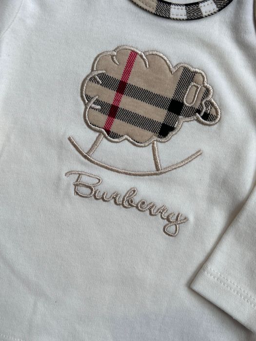 Burberry мека памучна блуза 6месеца