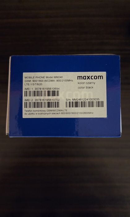 Telefon Maxcom MM248