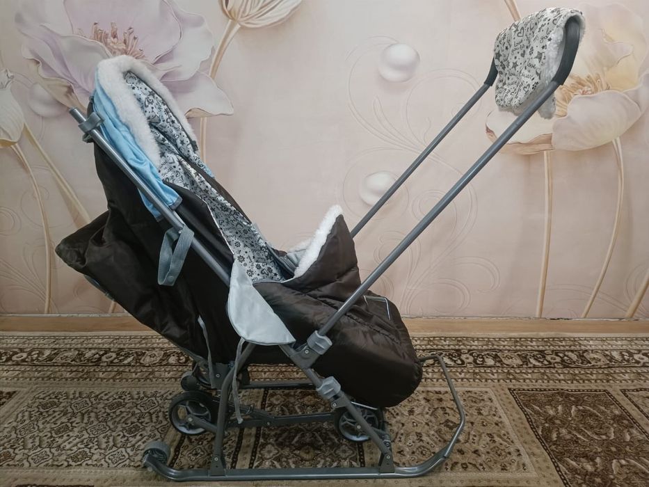 Санки Nika (два в одном) с колёсиками