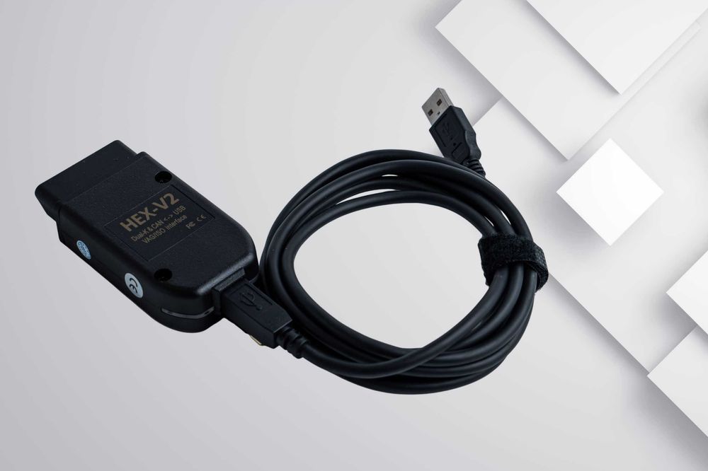 Гаранция! VCDS VAG-COM 25.3 HEX-V2 Автодиагностика за VW/AUDI/Seat