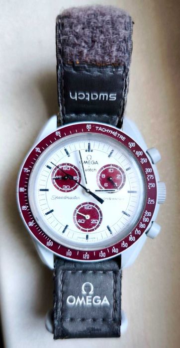 Swatch x Omega Bio Ceramic Moonswatch Mission to Pluto