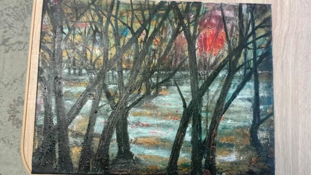 Tablou peisaj de toamna