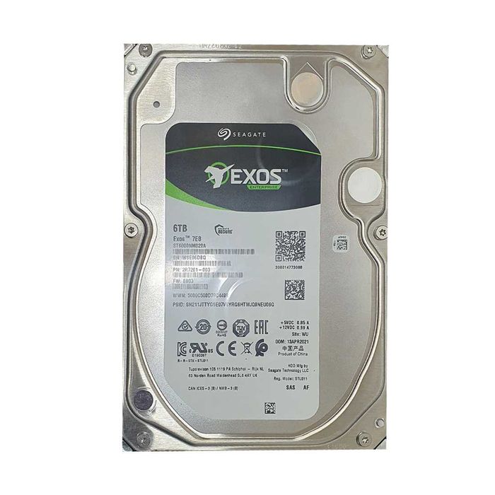 Жесткий диск HDD 6000 Gb Seagate Exos 7E8