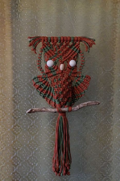 vand decoratiune macrame