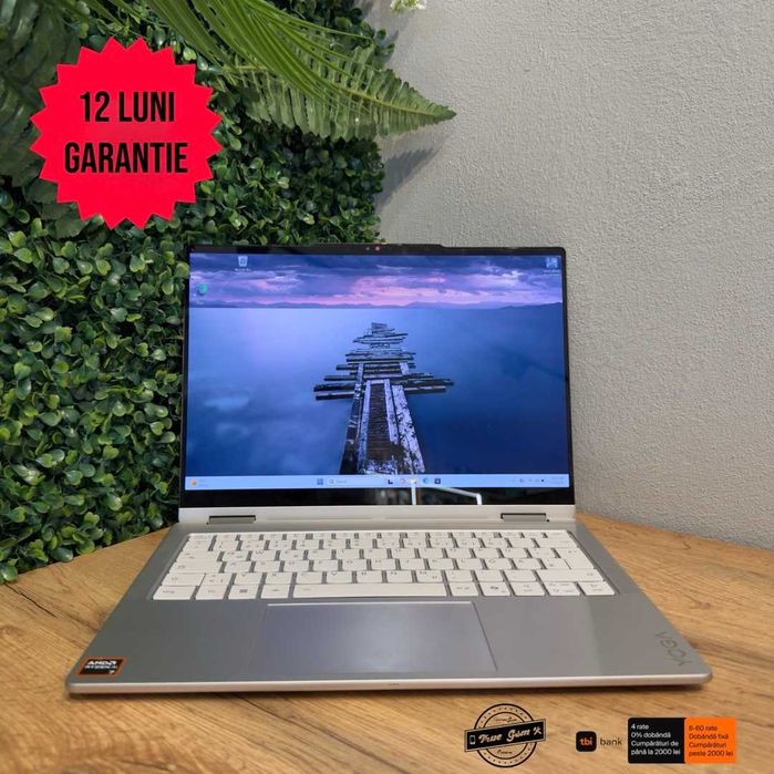 Lenovo Yoga 7 2in1 14AKP10 AMD Ryzen AI 7 350 SSD 1TB RAM 32GB Seashell - GARANTIE 12 LUNI | TrueGSM