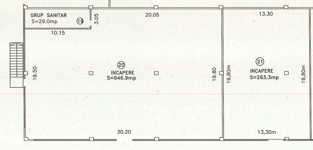 De închiriat sau vândut spațiu industrial 875,6 m², Incontro, Chișoda.