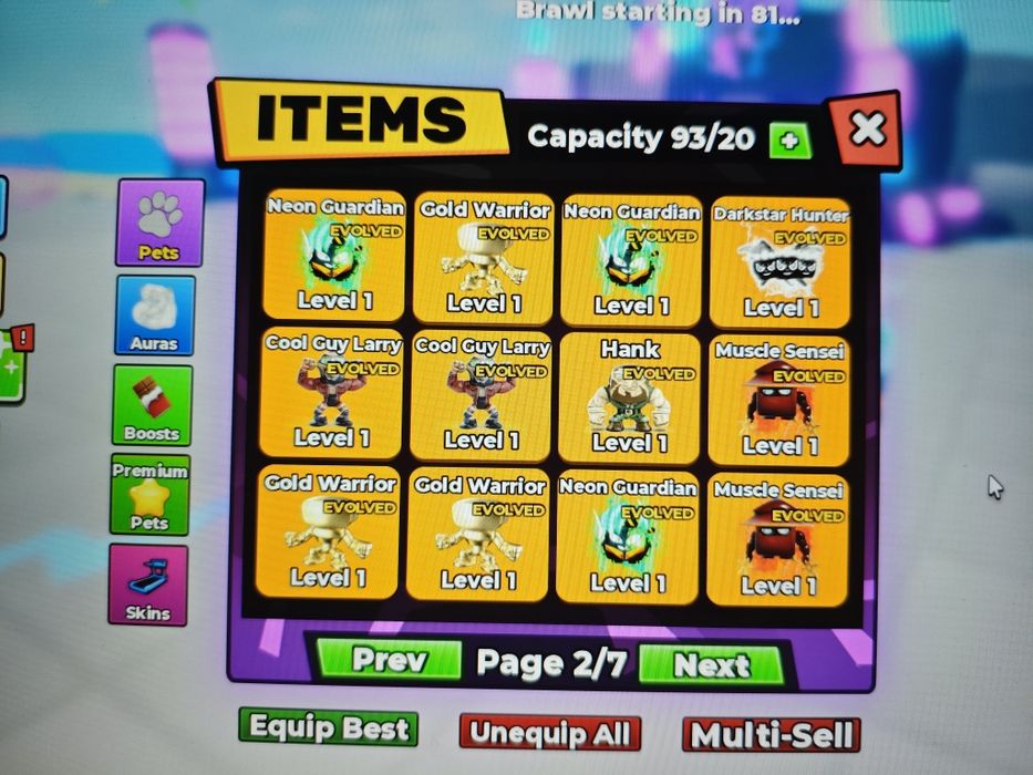 Muccule legends Roblox