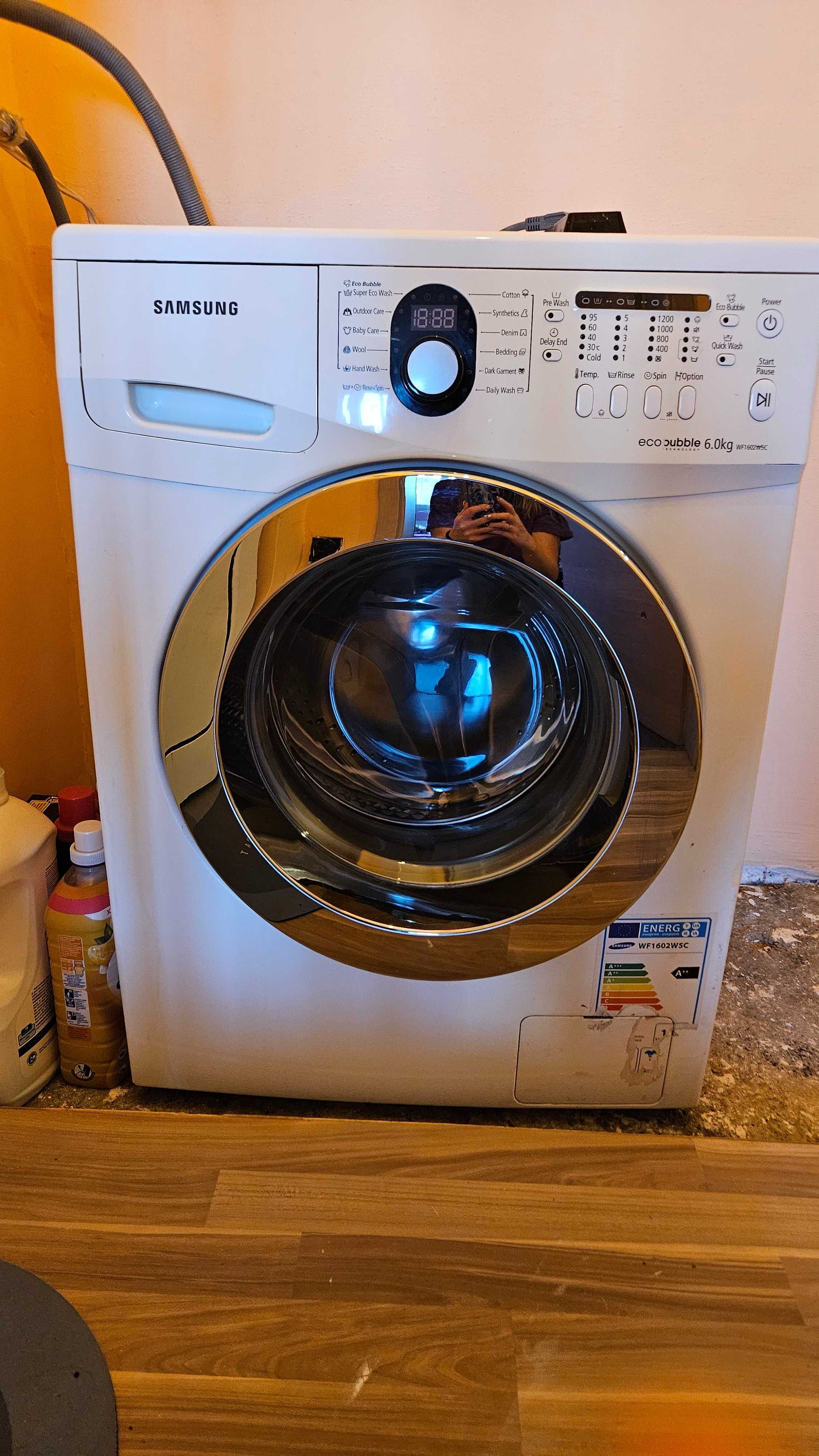Пералня Samsung eco bubble 6kg гр. София Надежда 2 • OLX.bg