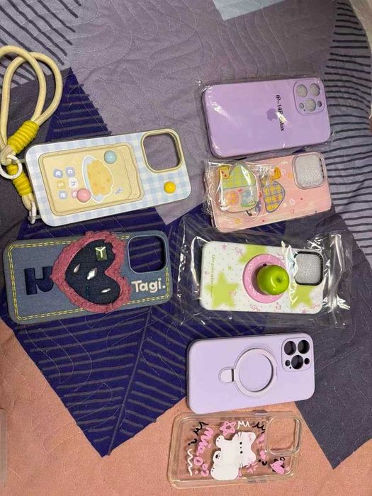 pachet 7 huse iphone 14 pm