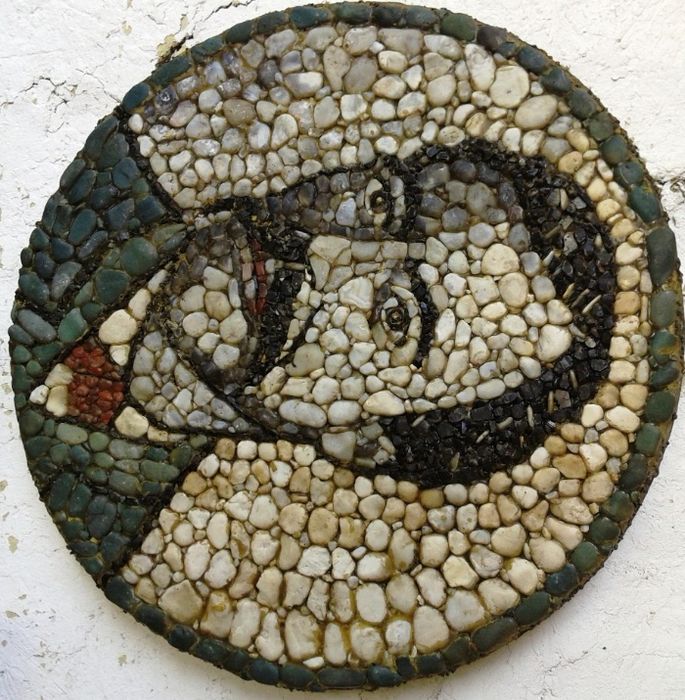 Мозайки В.Левски Х. Ботев, Раковски Ахат и Турмалин-големи 70 см