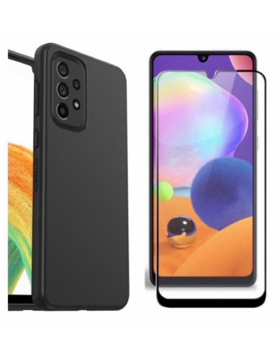 Samsung A12/A13/A23/A15/A25/A16 Pachet Husa Silicon + Folie Sticla Safe Protectie