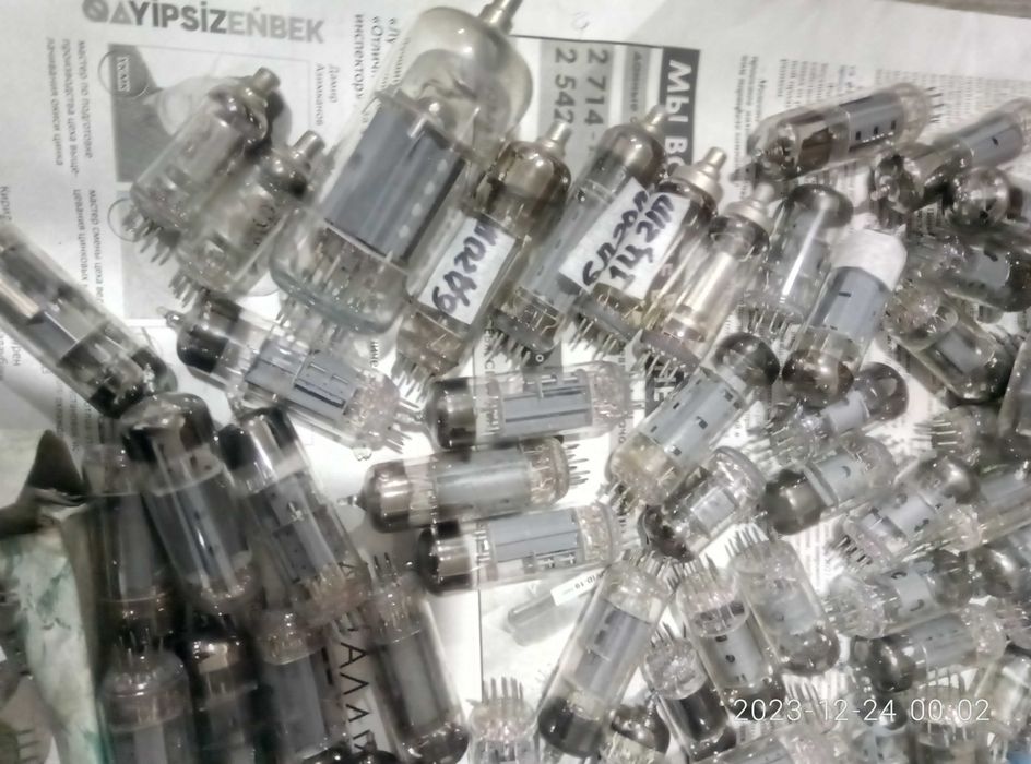 Радиолампы советские разные