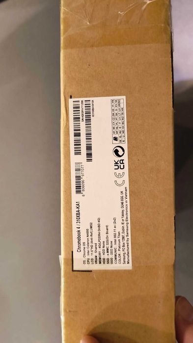 Лаптоп Samsung, Chromebook, 4 11.6"
