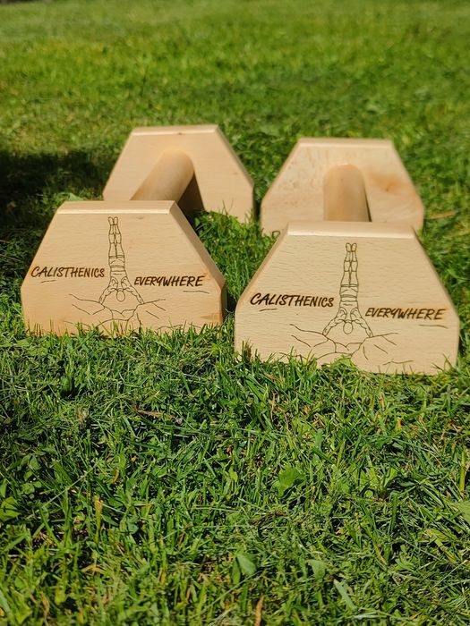 Гимнастически стойки от бук / Parallettes