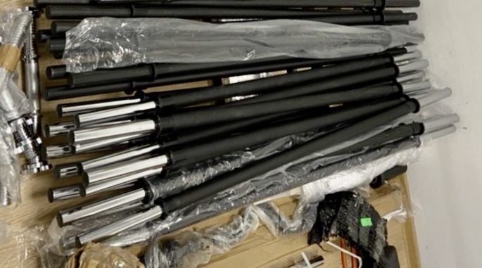 Bara bari haltera haltere gantere piept biceps noi 1,40 m, 30 mm