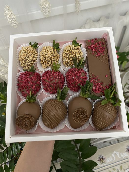 Клубника в шоколаде Шымкент