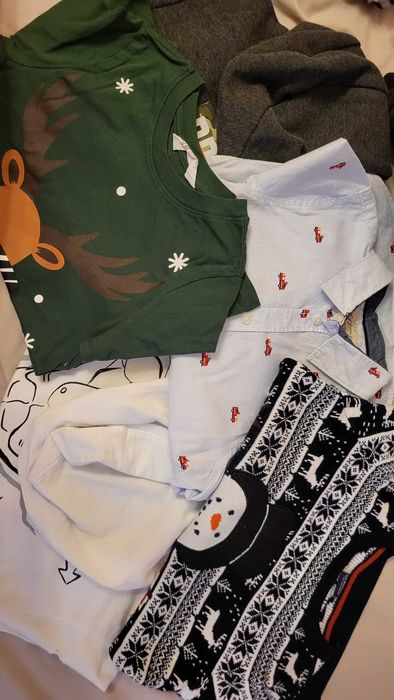 Лот блузки с дълъг ръкав за момче