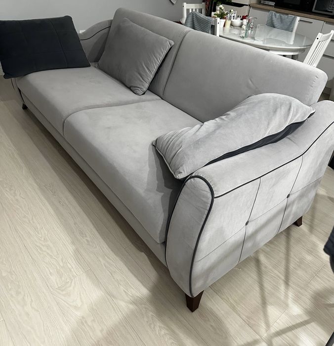Серый диван раздвижной