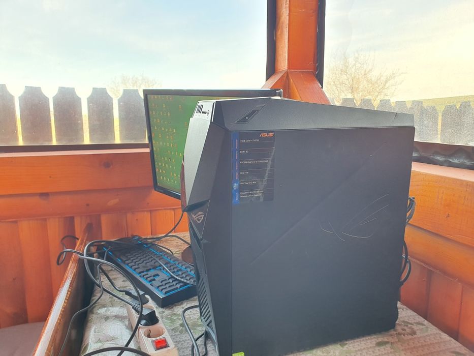 Setup Complet Gaming ASUS ROG Strix – GTX 1060 – Rulează Forza 5, CS2,