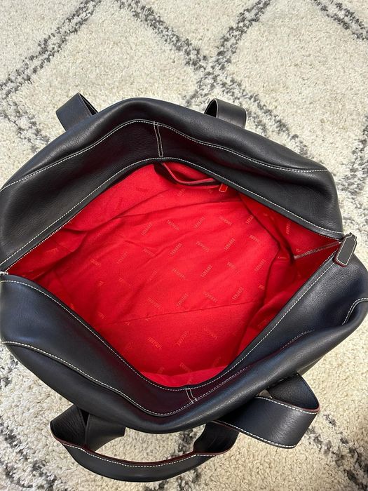 Ferrari schedoni geanta piele originala