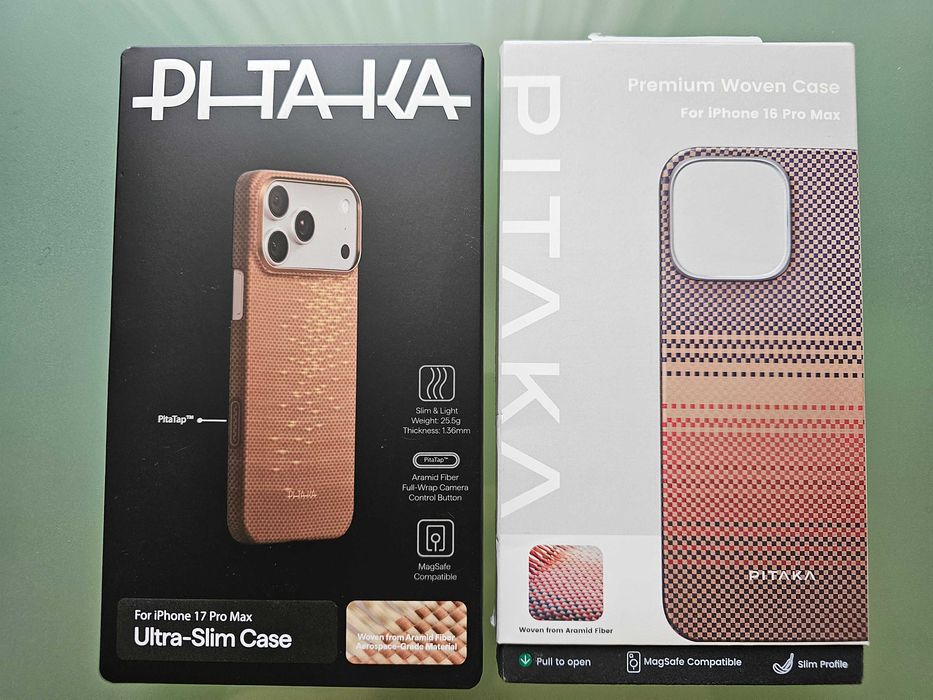 Pitaka Iphone 16 pro max и Iphone 17 pro max