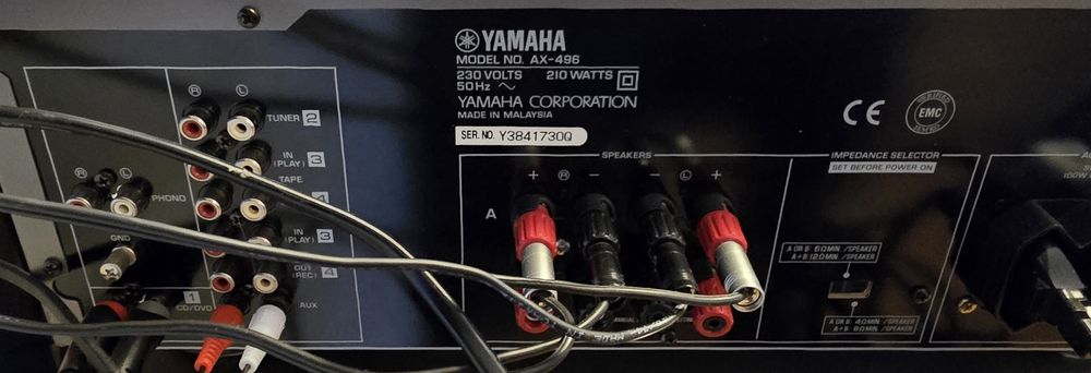 Yamaha set, amp cd tuner