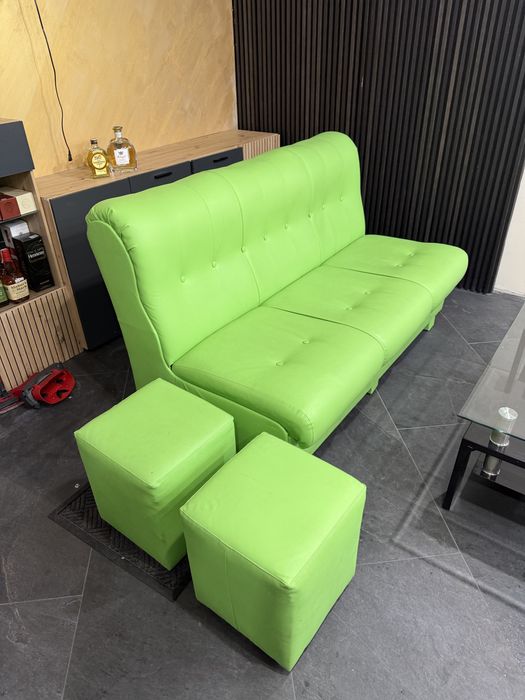 Кожен диван 2бр.