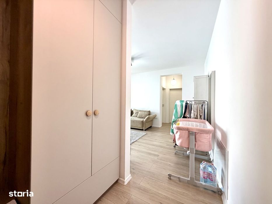 Apartament elegant, 2 camere, 50 mp utili, etaj 2 - Dumbravita