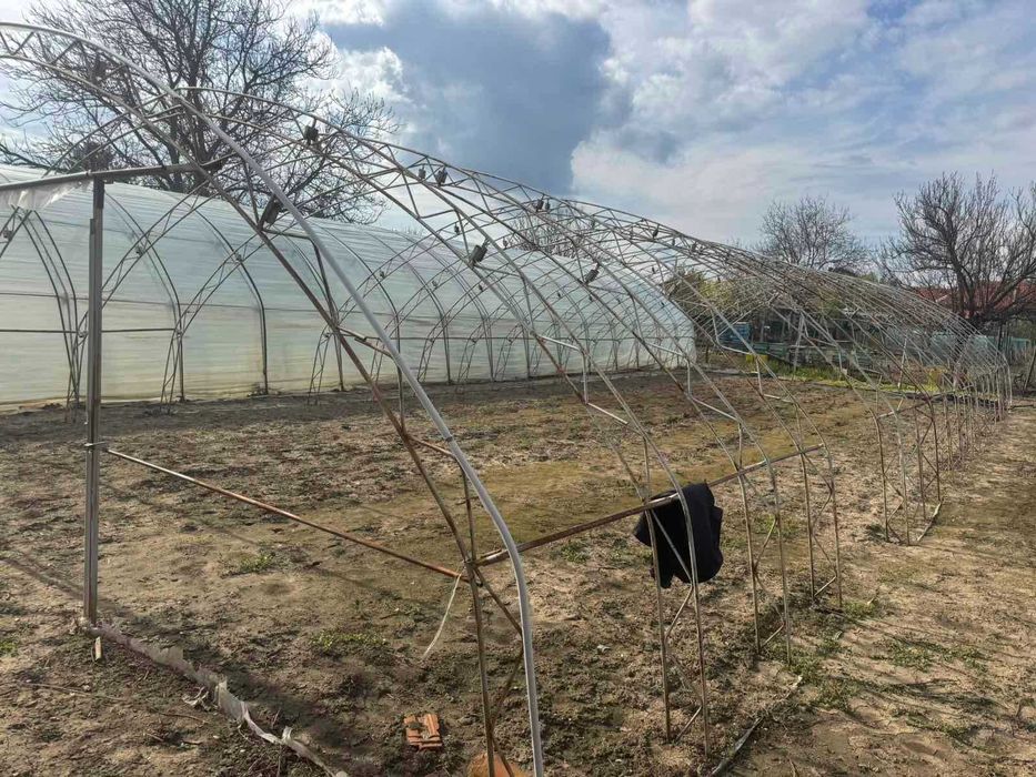 Оранжерия от ферми, в разглобено състояние