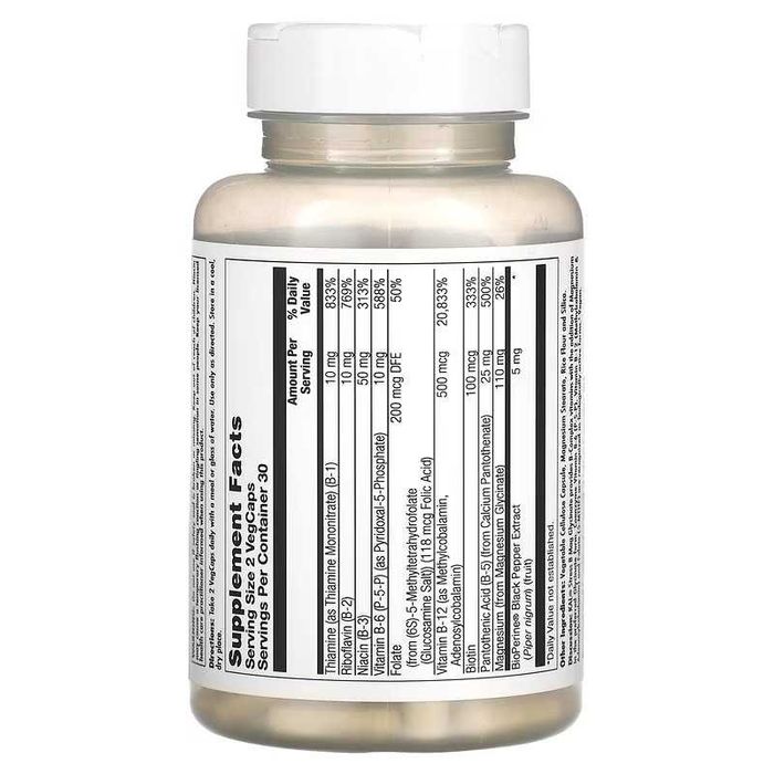 KAL Stress B Mag Glycinate Глицинат магния стресса B Stress B-Complex