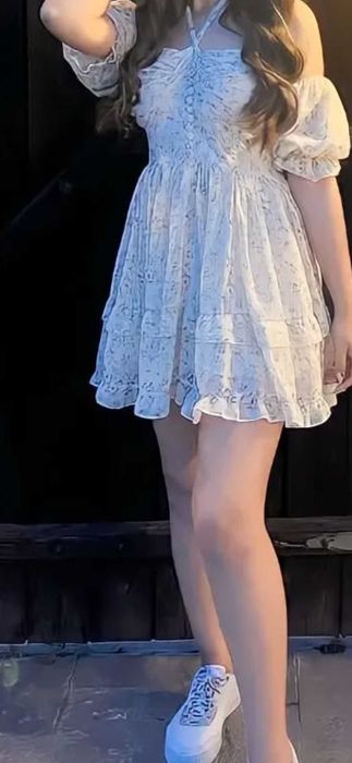 Лятна рокля на цветчета