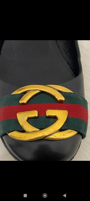 Балетки  Gucci оригинал, р 36,5ал