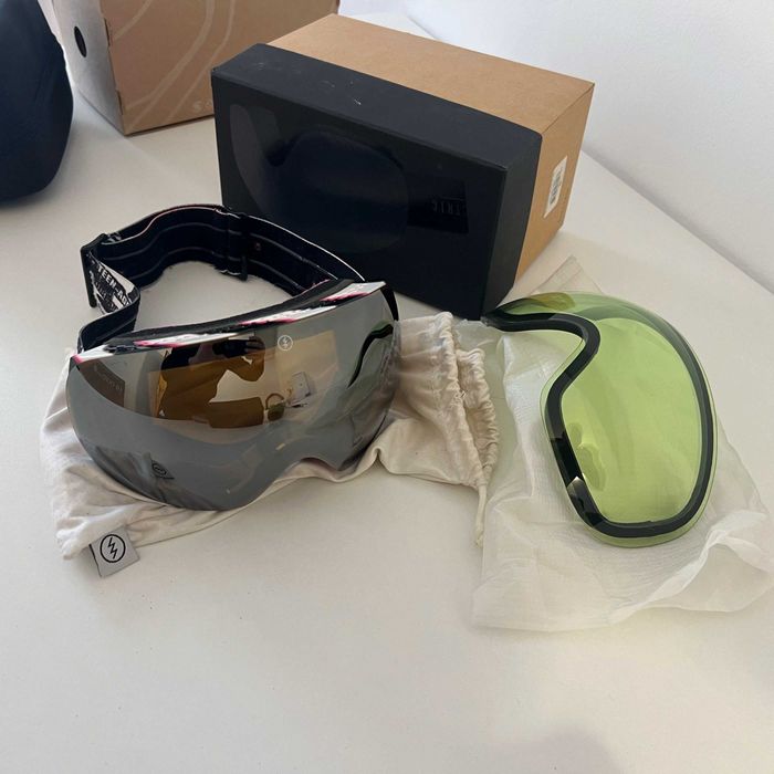 Electric x Volcom EG3 сноуборд ски маска + допълнителна плака