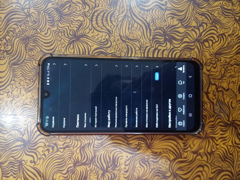 Телефон самсунг А16. Обмен плестейшин